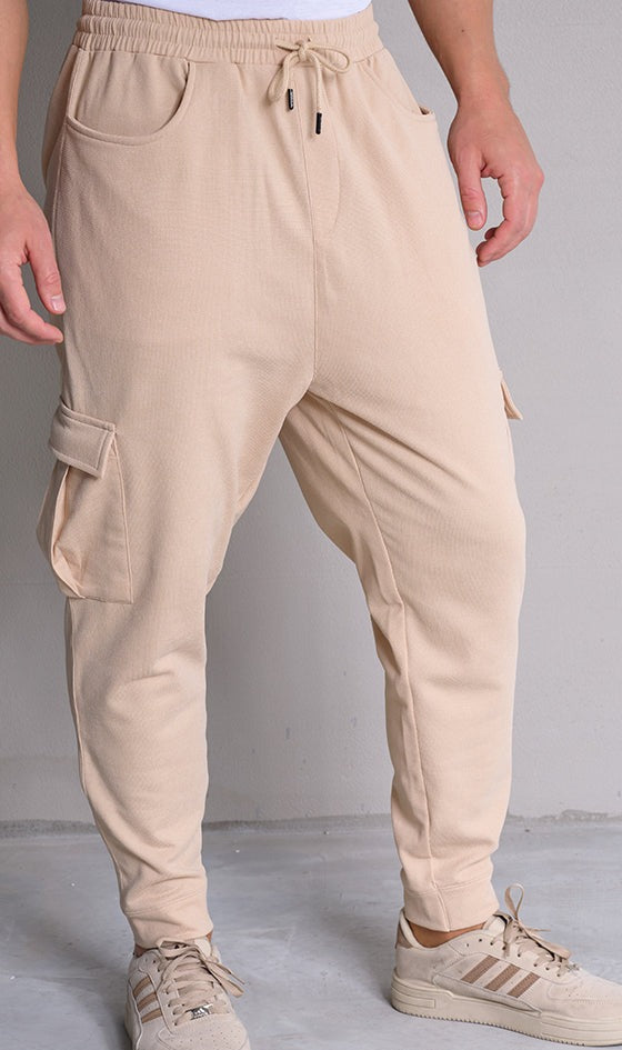 QL Relaxed Cargo Flex in Beige