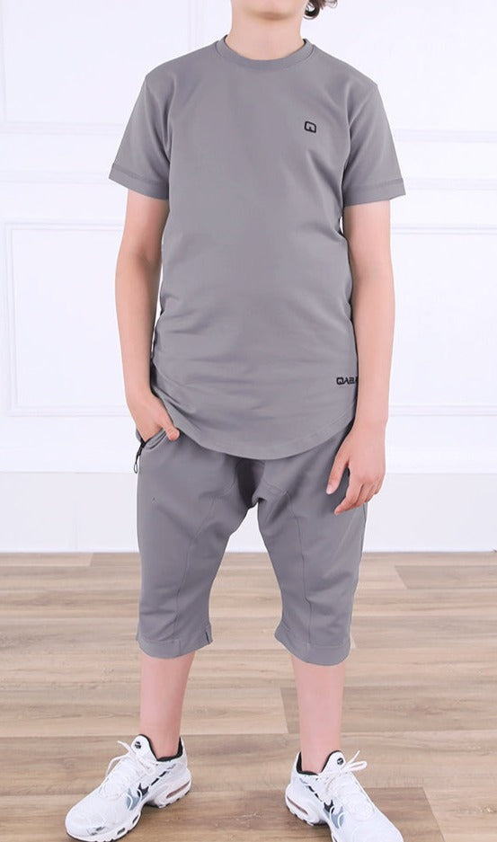 QL Nautik Set for Boys in Grey