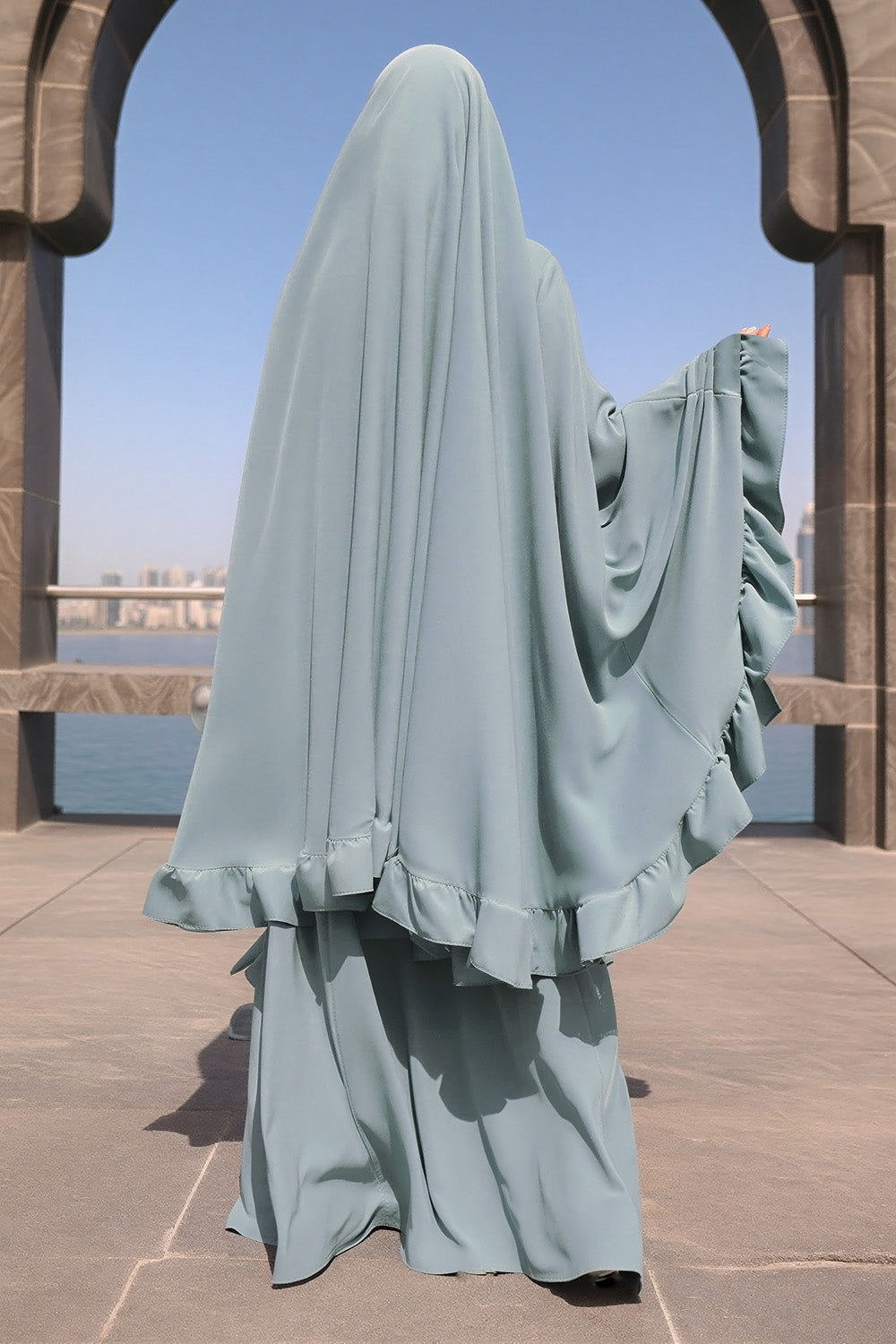 SB Prayer Set Jersey ES003 in Blue Green