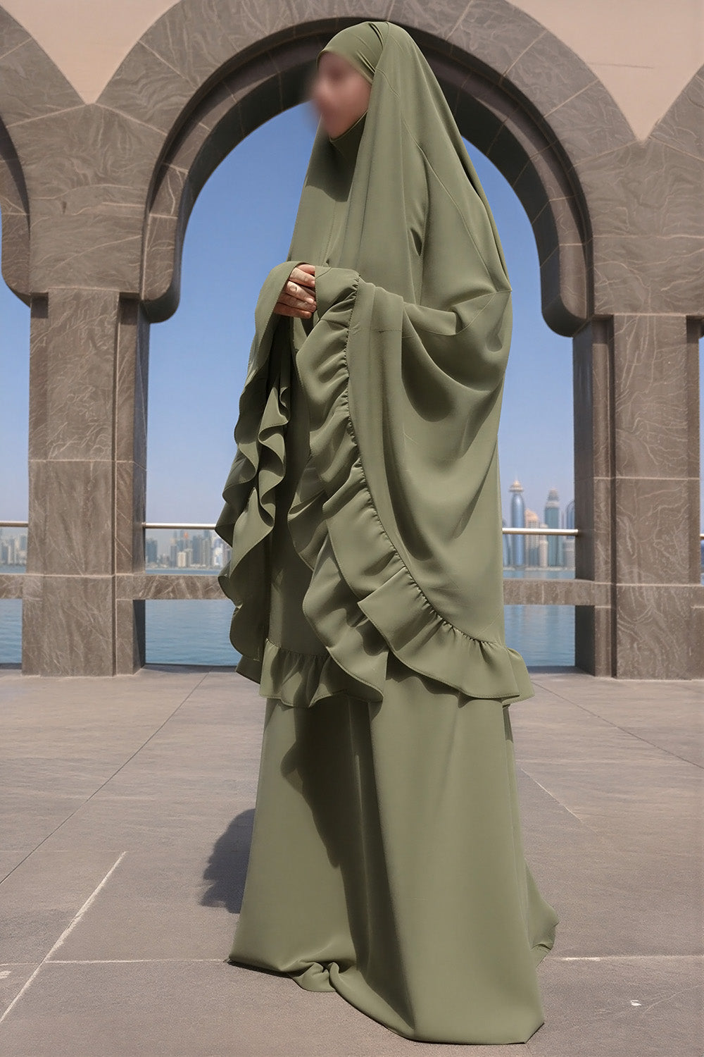 SB Prayer Set Jersey ES003 in Khaki