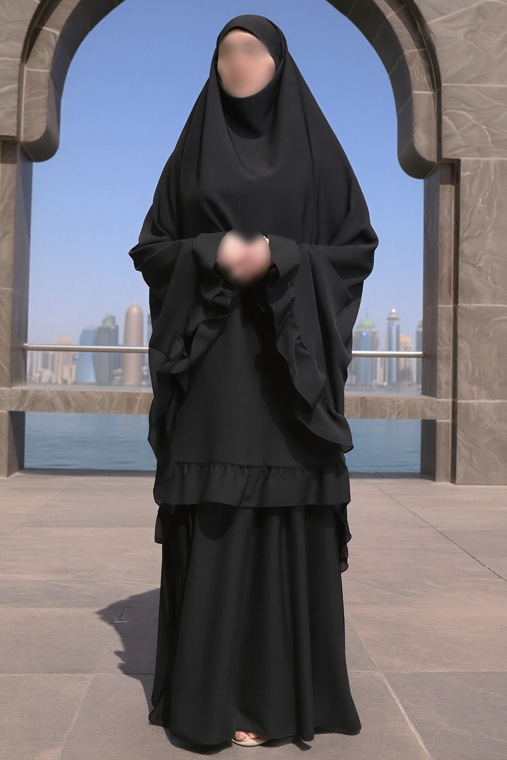 SB Prayer Set Jersey ES003 in Black
