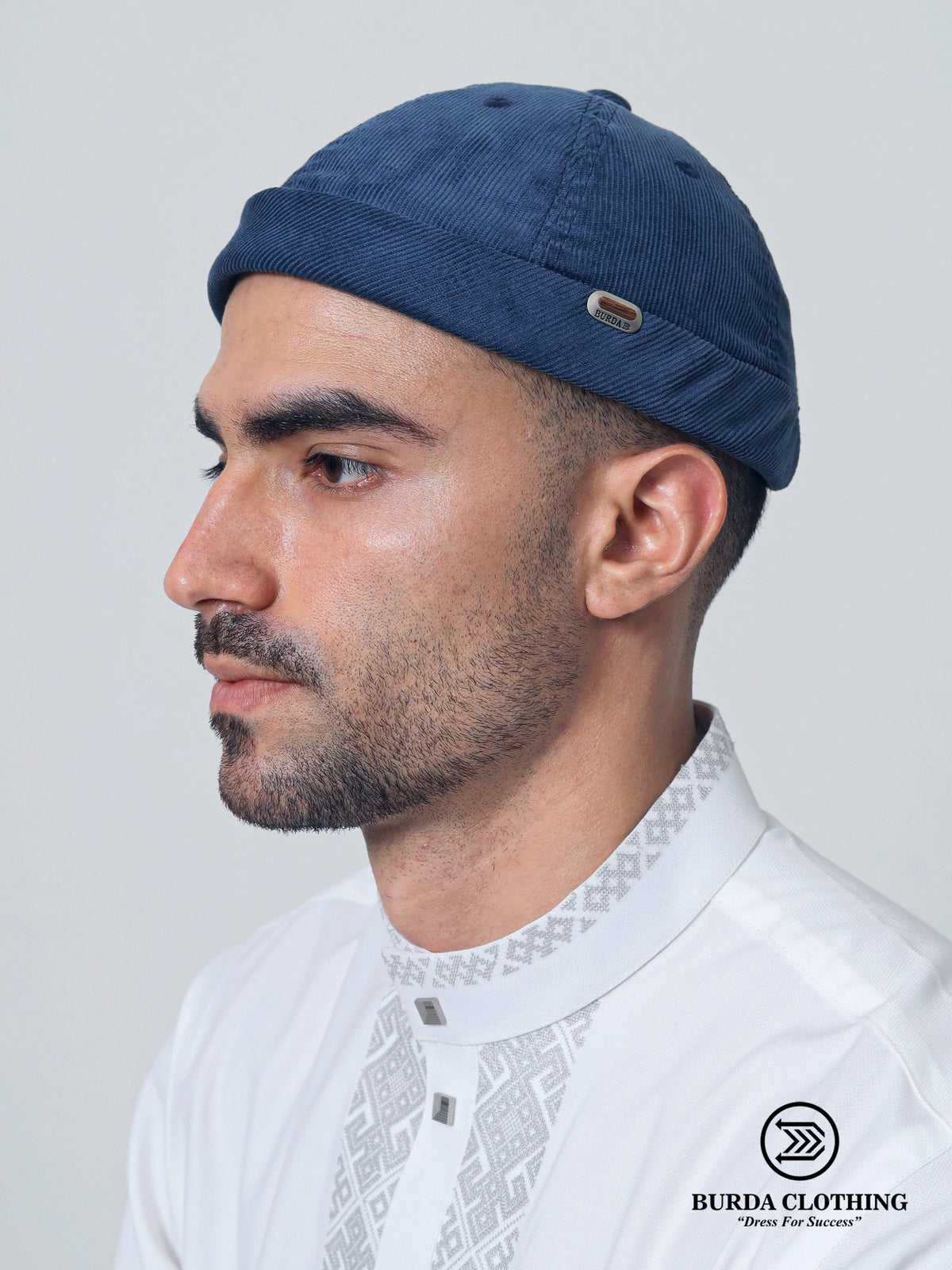 Corduroy Brimless Hat