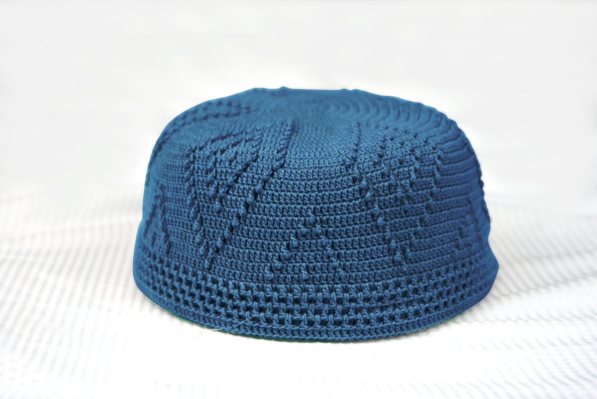 Skull Knit Cotton Kufi