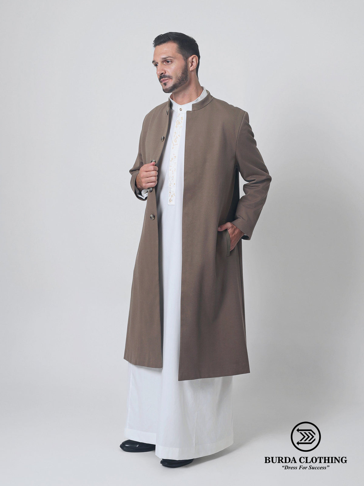 Stealth Brown Overcoat