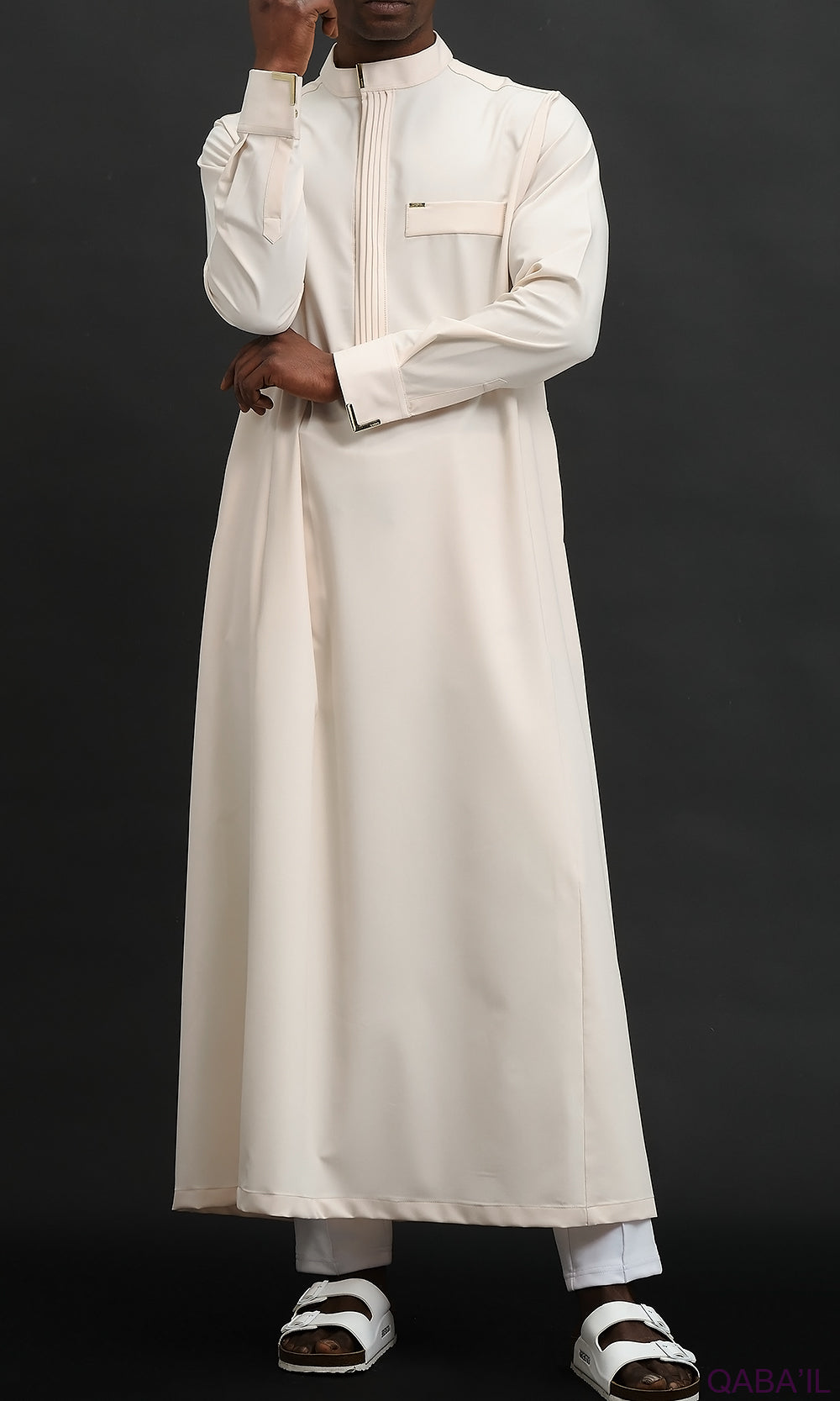 QL Qamis Bey in crème