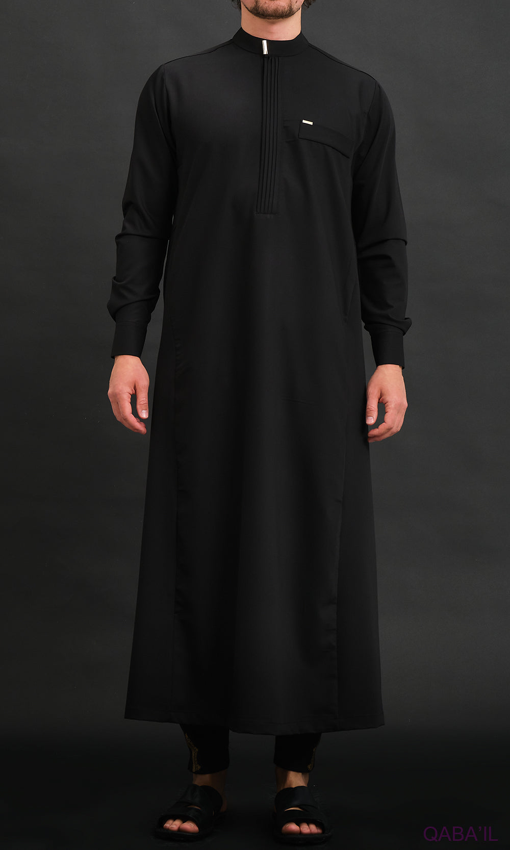 QL Qamis Bey in zwart